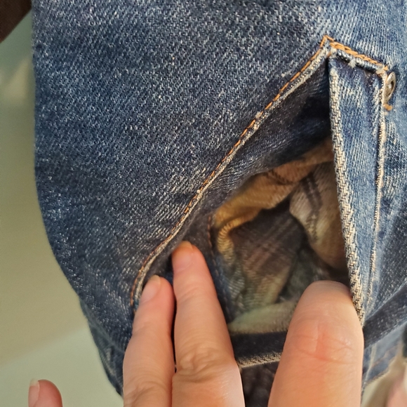 VTG 80S RAW Rugged Active Wear Denim Jacket - Picture 10 of 14